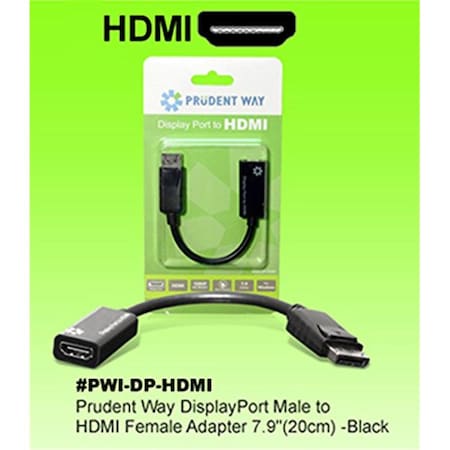 Prudent Way Adapter HDMI Display Port For Windows PR391768